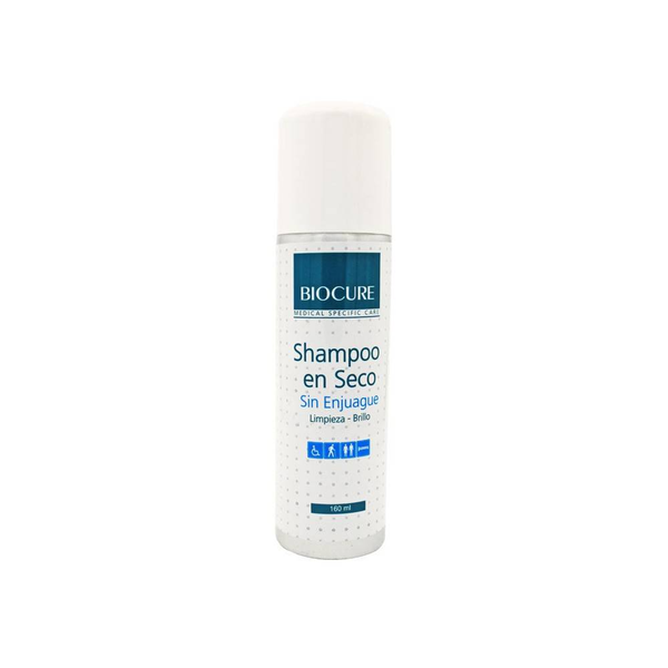 Shampoo Biocure en seco sin enjuague — 160 ml